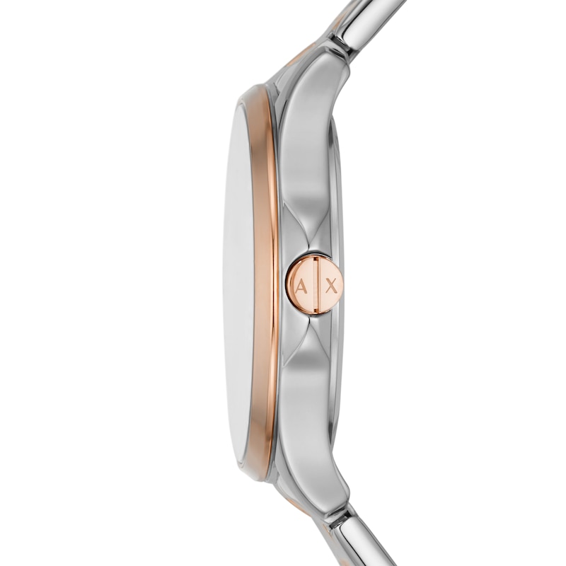 Main Image 3 of Armani Exchange Two Colour Stainless Steel Bracelet Watch