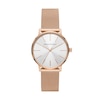 Thumbnail Image 0 of Armani Exchange Ladies’ Rose-Tone Mesh Bracelet Watch