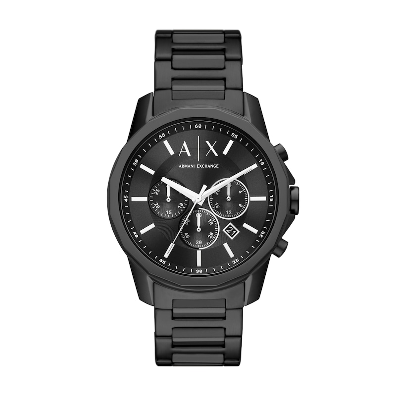 Main Image 1 of Armani Exchange Men’s Black Stainless Steel Bracelet Watch