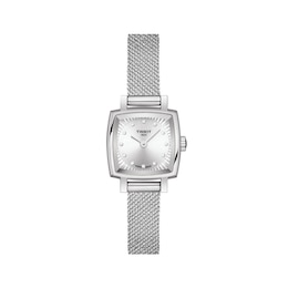 Tissot Lovely Diamond Stainless Steel Mesh Bracelet Watch
