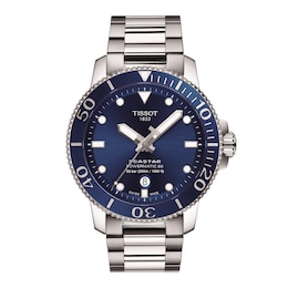 Tissot Seastar Men’s Stainless Steel Bracelet Watch