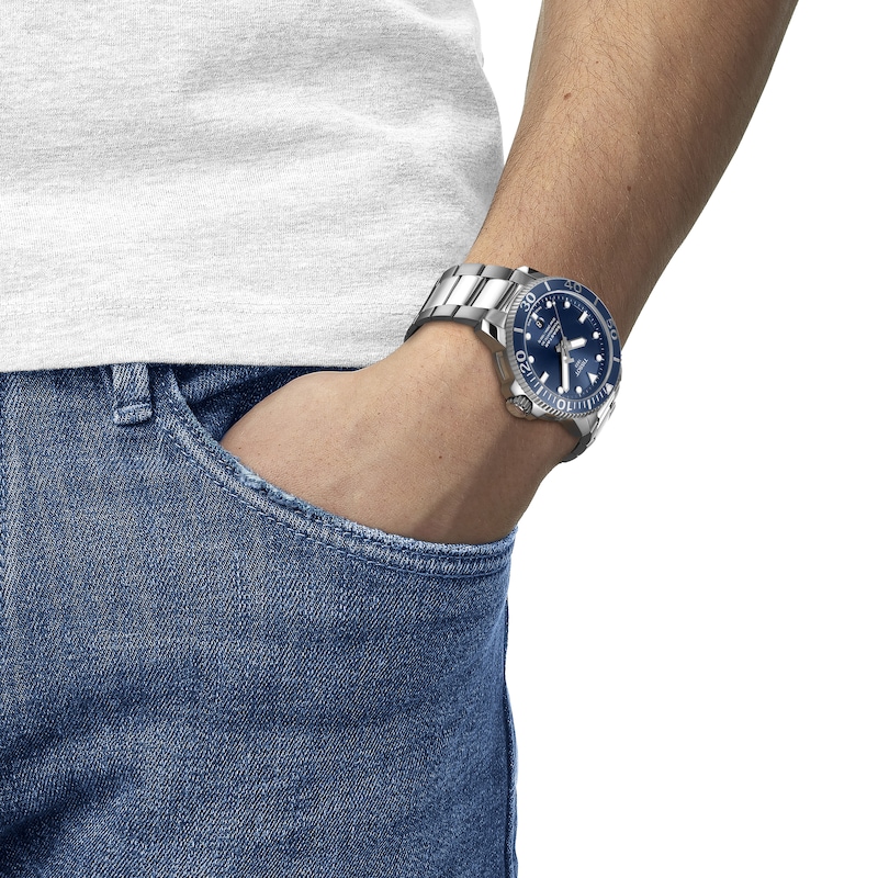 Main Image 4 of Tissot Seastar Men’s Stainless Steel Bracelet Watch