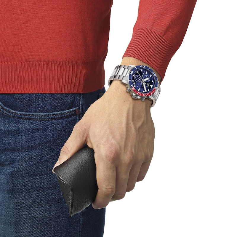 Main Image 4 of Tissot Seastar Men’s Stainless Steel Bracelet Watch