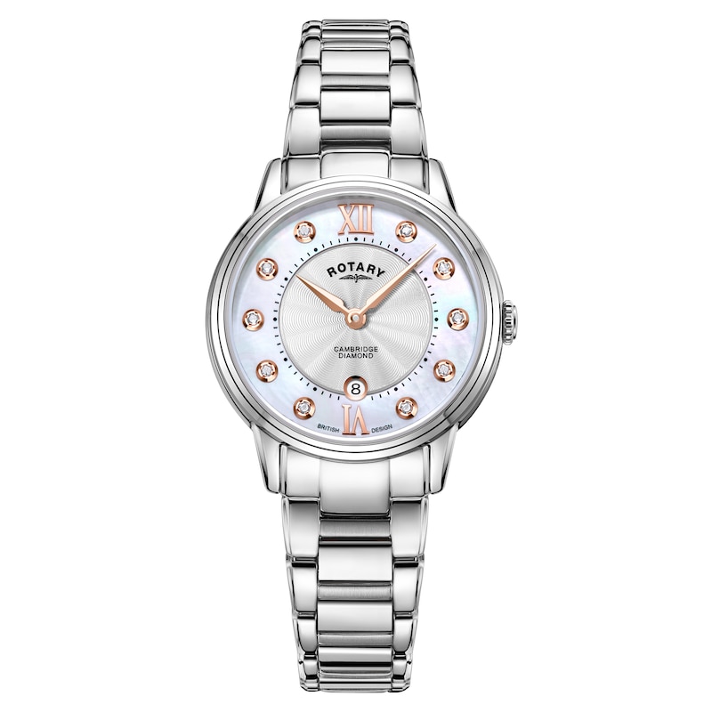 Main Image 1 of Rotary Cambridge Ladies' Stainless Steel Bracelet Watch