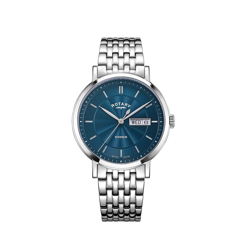 Main Image 1 of Rotary Windsor Men's Stainless Steel Bracelet Watch
