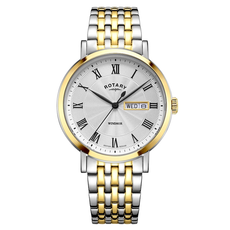 Main Image 1 of Rotary Windsor Men's Two Tone Bracelet Watch