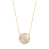 Thumbnail Image 1 of Ania Haie 14ct Gold Plated Mother Of Pearl Emblem Necklace