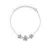 Thumbnail Image 1 of Hot Diamonds Forget Me Not Sterling Silver Bracelet