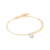 Thumbnail Image 1 of Ania Haie 14ct Gold Plated Pearl Chunky Bracelet