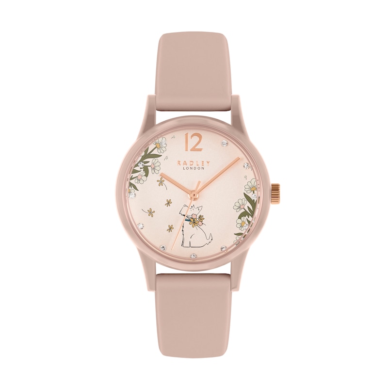 Main Image 1 of Radley Ladies' Pink Silicone Strap Watch