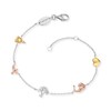 Thumbnail Image 1 of Angel Whisperer Tree Of Life Three Tone Bracelet