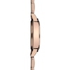 Thumbnail Image 5 of Sekonda Ladies' Charlotte Burgundy Dial Rose Gold Alloy Bracelet Watch