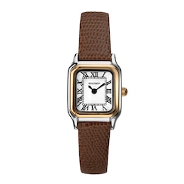 Sekonda Ladies' Brown Leather Strap Watch