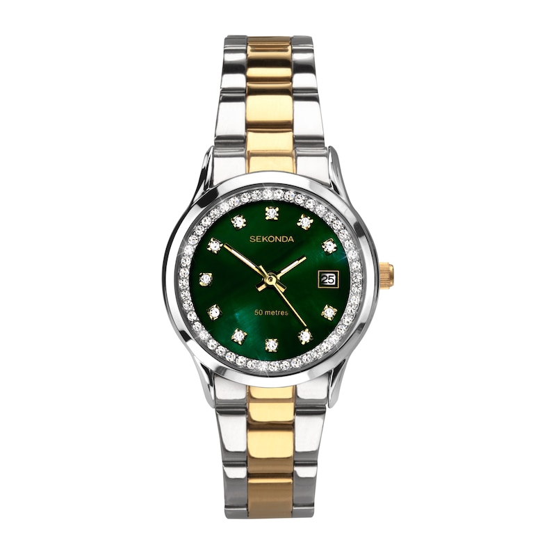 Main Image 1 of Sekonda Catherine Ladies' Crystal Two Tone Bracelet Watch