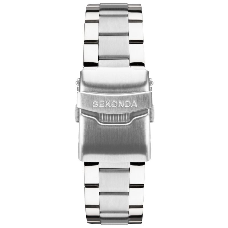 Main Image 5 of Sekonda Velocity Men's Green Dial Stainless Steel Bracelet Watch