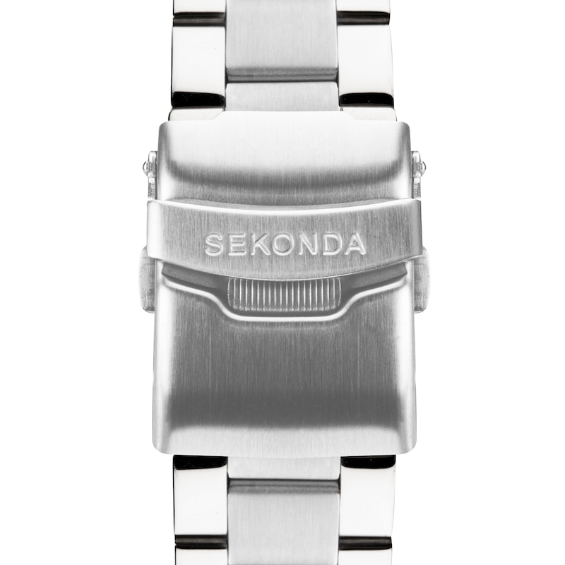 Main Image 6 of Sekonda Velocity Men's Green Dial Stainless Steel Bracelet Watch