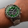 Thumbnail Image 6 of Sekonda Velocity Men's Green Dial Stainless Steel Bracelet Watch
