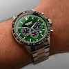 Thumbnail Image 7 of Sekonda Velocity Men's Green Dial Stainless Steel Bracelet Watch