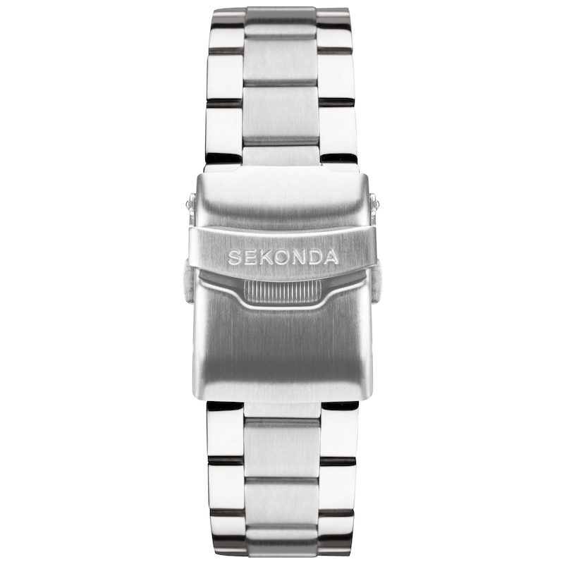 Main Image 5 of Sekonda Velocity Men's Red Dial Stainless Steel Bracelet Watch