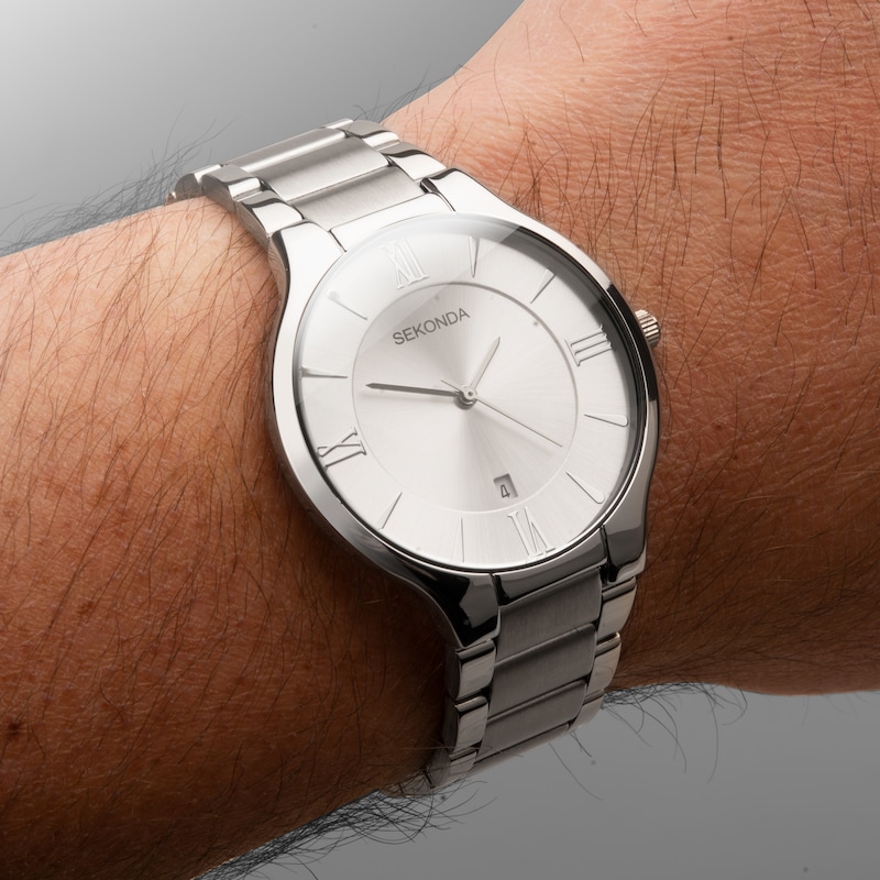 Main Image 7 of Sekonda Wilson Men's Stainless Steel Bracelet Watch