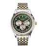 Thumbnail Image 1 of Sekonda Maverick Men's Green Dial Two Tone Stainless Steel Bracelet Watch