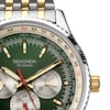 Thumbnail Image 1 of Sekonda Maverick Men's Green Dial Two Tone Stainless Steel Bracelet Watch