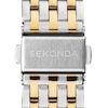 Thumbnail Image 5 of Sekonda Maverick Men's Green Dial Two Tone Stainless Steel Bracelet Watch