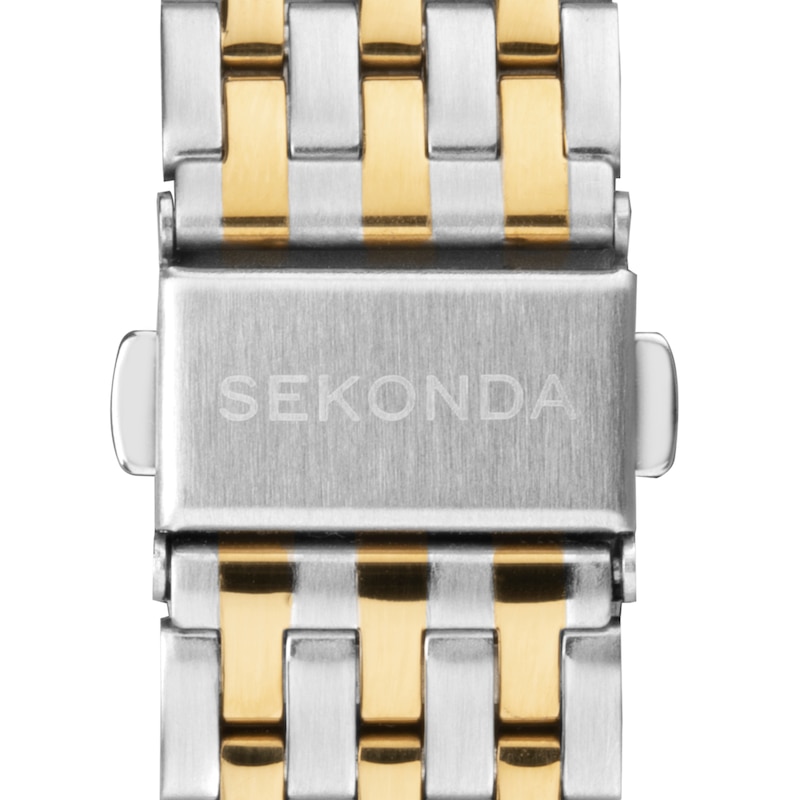 Main Image 6 of Sekonda Maverick Men's Green Dial Two Tone Stainless Steel Bracelet Watch