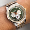 Thumbnail Image 7 of Sekonda Maverick Men's Green Dial Two Tone Stainless Steel Bracelet Watch