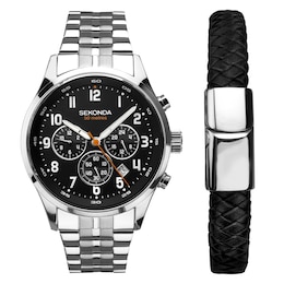 Sekonda Men's Watch & Bracelet Gift Set
