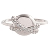 Thumbnail Image 1 of Olivia Burton Classics Silver Tone Crystal Planet Ring