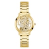 Guess Ladies’ Stainless Steel Sparkle Logo Bracelet Watch