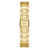 Thumbnail Image 4 of Guess Ladies’ Sparkle Logo Dial Gold Tone Stainless Steel Bracelet Watch