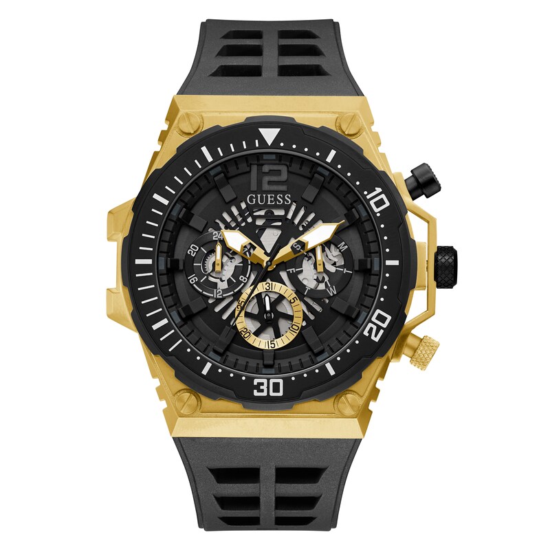 Guess Active Life Men's Stainless Steel Bracelet Watch