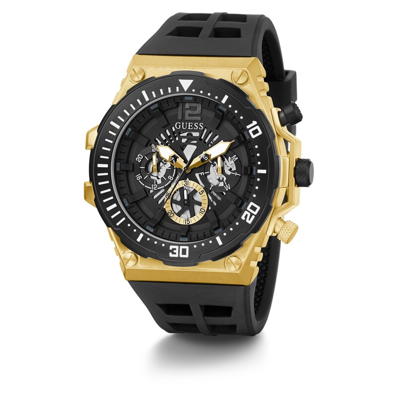 Guess Active Life Men's Stainless Steel Bracelet Watch