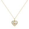 Thumbnail Image 0 of Radley Mother Of Pearl Gold Tone Heart Necklace