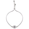 Thumbnail Image 0 of Radley Cubic Zirconia Silver Heart Stone Disc Bracelet