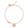 Thumbnail Image 1 of Radley Rose Gold Tone Heart Bracelet
