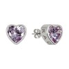 Thumbnail Image 2 of Radley Amy Sterling Silver Cubic Zirconia Heart Stud Earrings