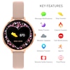 Thumbnail Image 2 of Reflex Active Series 3 Ladies’ Pink PU Strap Smartwatch
