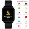 Thumbnail Image 1 of Reflex Active Series 6 Black Silicone Strap Smartwatch
