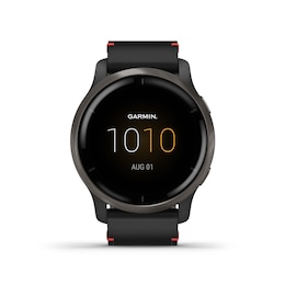 Garmin Venu 2S Men's Grey Silicone Strap Smartwatch