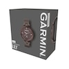 Thumbnail Image 6 of Garmin Lily Grey Leather Strap Smartwatch