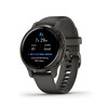 Thumbnail Image 2 of Garmin Venu 2S Ladies' Grey Silicone Strap Smartwatch