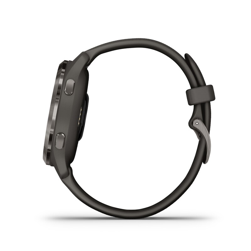 Main Image 3 of Garmin Venu 2S Ladies' Grey Silicone Strap Smartwatch