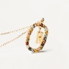 Thumbnail Image 3 of PDPAOLA  18ct Gold Plated Gemstones Initial H Pendant
