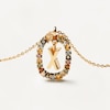 Thumbnail Image 3 of PDPAOLA  18ct Gold Plated Gemstones Initial X Pendant