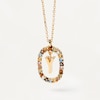 Thumbnail Image 2 of PDPAOLA  18ct Gold Plated Gemstones Initial Y Pendant