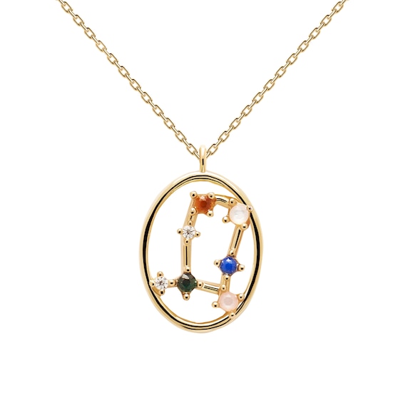 PDPAOLA Gemini 18ct Gold Plated Sterling Silver