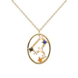 PDPAOLA  Leo 18ct Gold Plated Sterling Silver